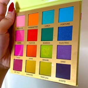 Rainbow eyeshadow palette